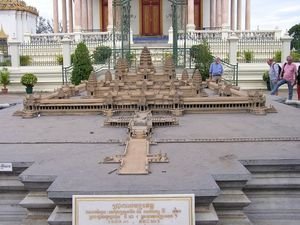A model of Ankor Wat