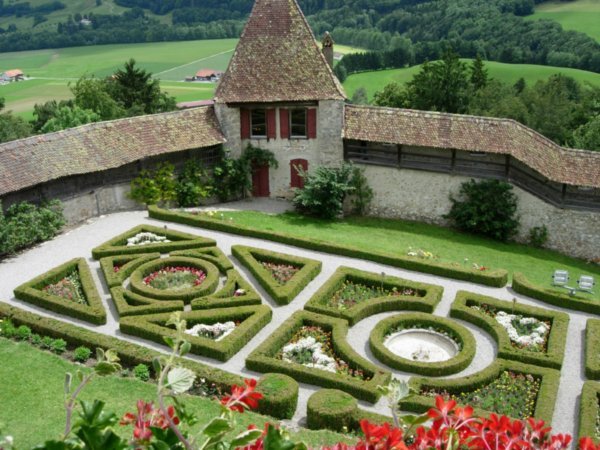 Le jardin du chateau