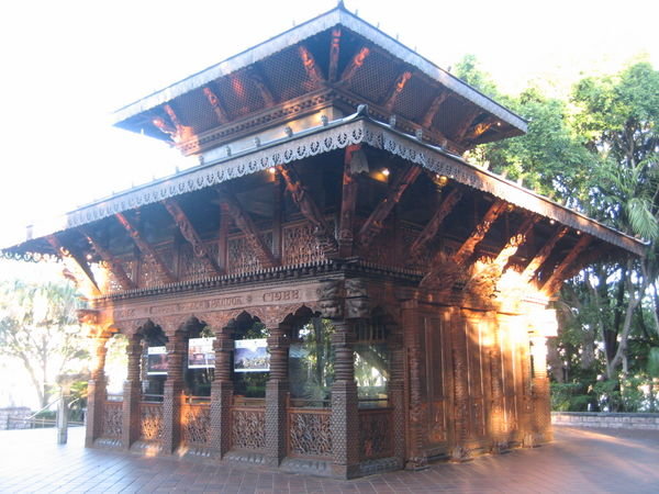 Nepalese pagoda at south bank