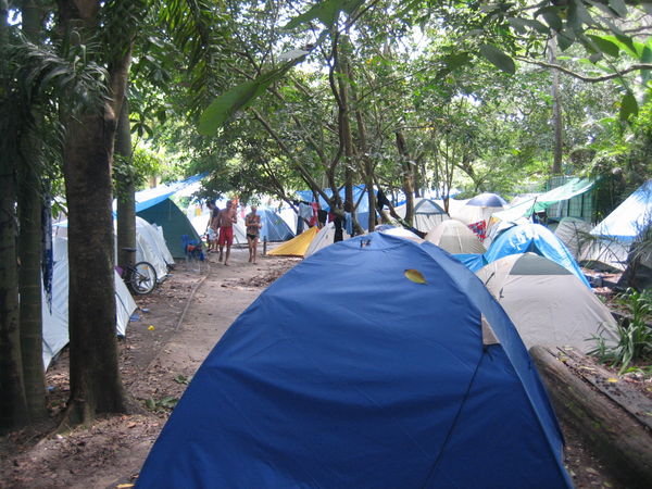 The cheap tent spot