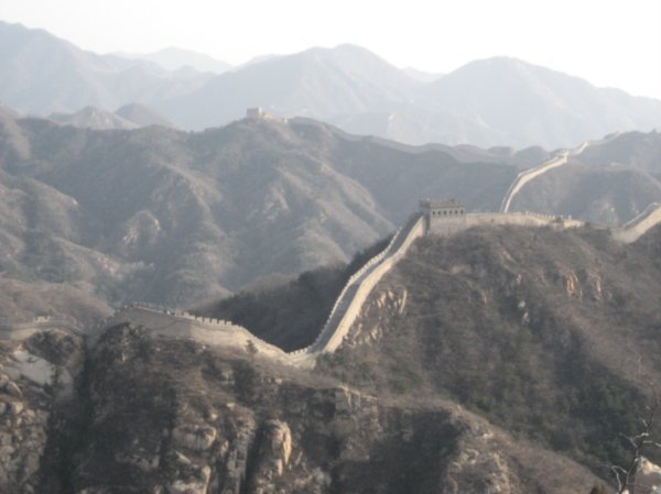 Great wall of China at Badaling, Beijing