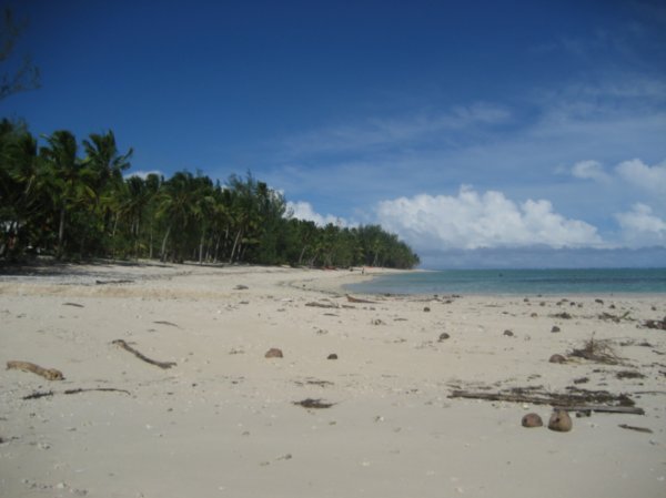 The beach at Aitutaki - Cook Islands
