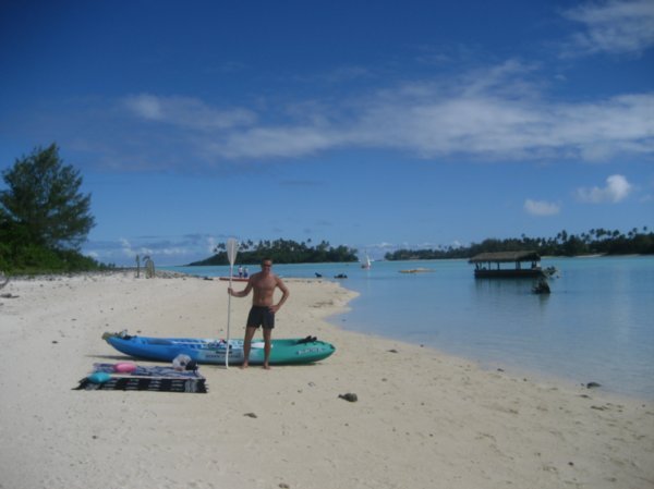 Beach on a small Motu - Rarotonga, Cook Islands