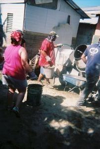Cement the Honduran way
