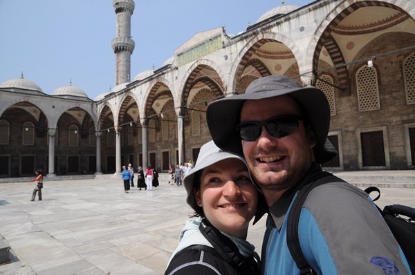 At the Blue Mosque