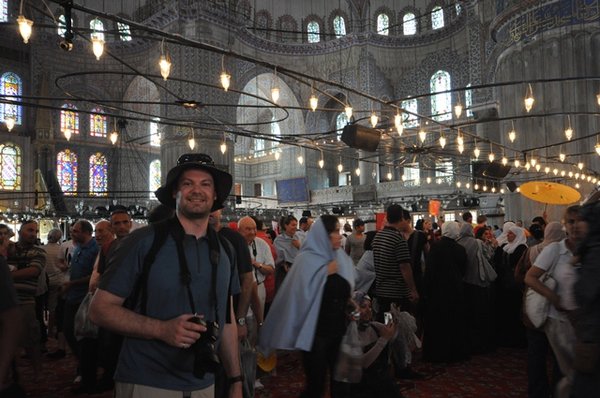 Crowded Blue Mosque