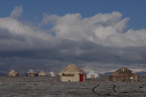 Yurt camp