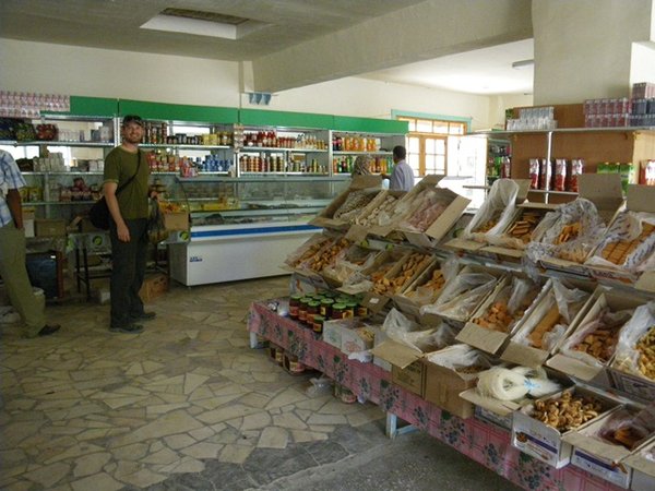 Random shop in Uzbekistan