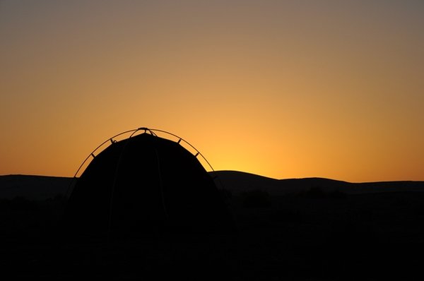 Bushcamp sunrise