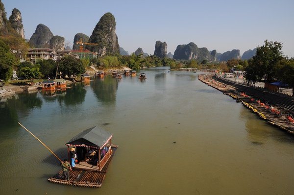 Yulong river rafting
