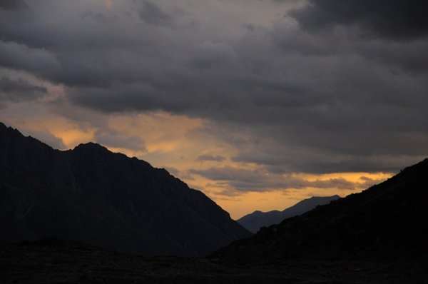 Sunset from Ball shelter