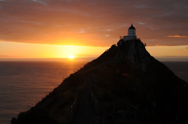 Sunrise at Nugget Point