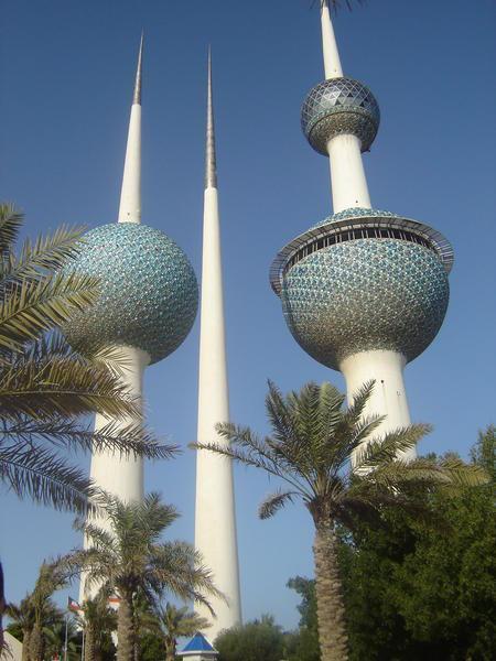 Twin towers Kuwait. 