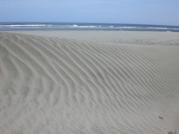 Playa en Cherrepe. Oceano Pacifico