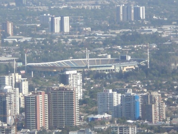 Vista del estadio nazional