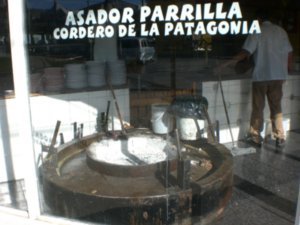 Tipicos asadores de Argentina
