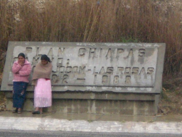Entrada al estado de Chiapas