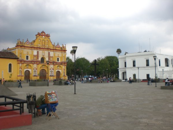 Plaza central de San Cristobal de las Casas