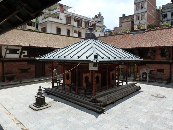 Bahal tipico en Kathmandu