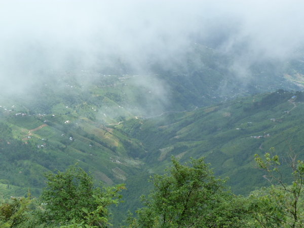 Valle Nepali del camino del Helambu
