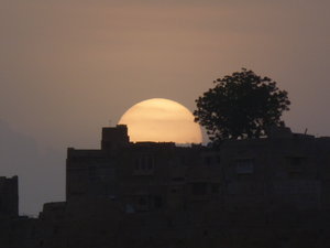 Atardecer en Jaisalmer