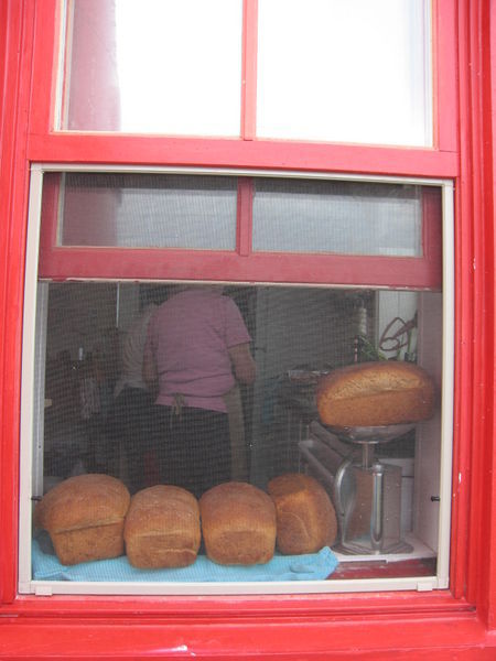 Cooling Loaves of Bread - Ferryland Lighthouse Nfld