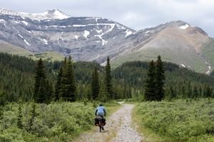 Warm Up Cycle in Rockies Foothills