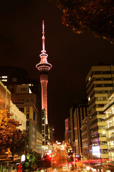 Auckland - Night View right up my Street