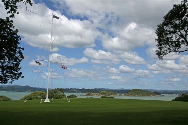 Waitangi - The Flagpole