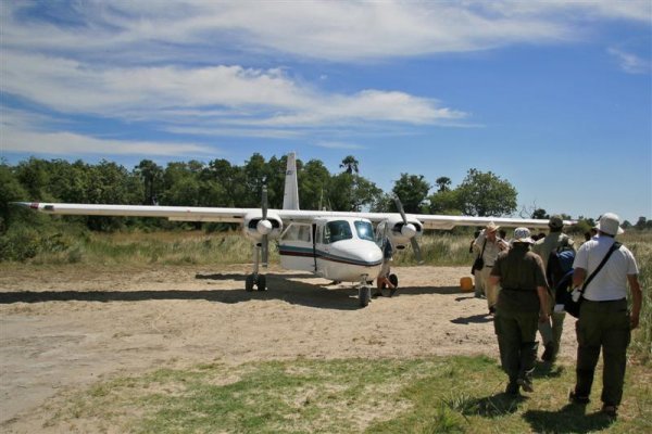 Flight from the Okavango