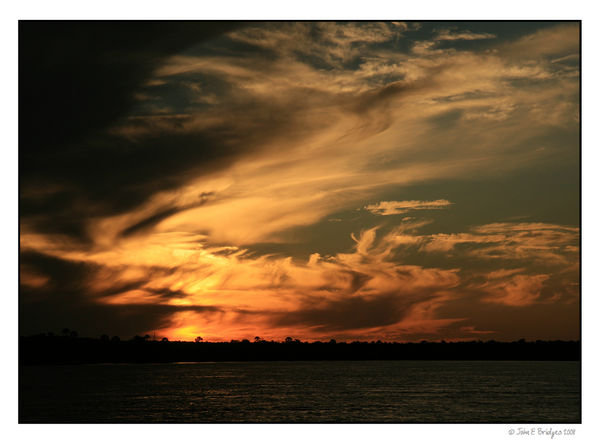 Sunset over the Zambesi