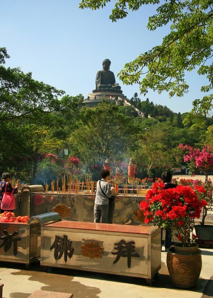 The Big Buddha from Po Lin