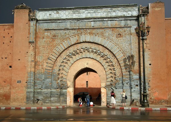 The only stone gate in Marrakesh