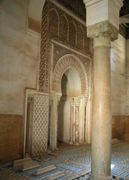Another view of the Saadian Tombs