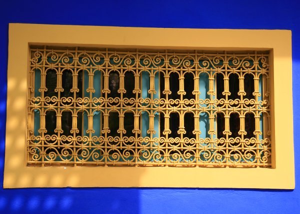 Majorelle Gardens: ... and his window