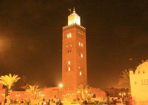 Koutoubia Mosque - by Night