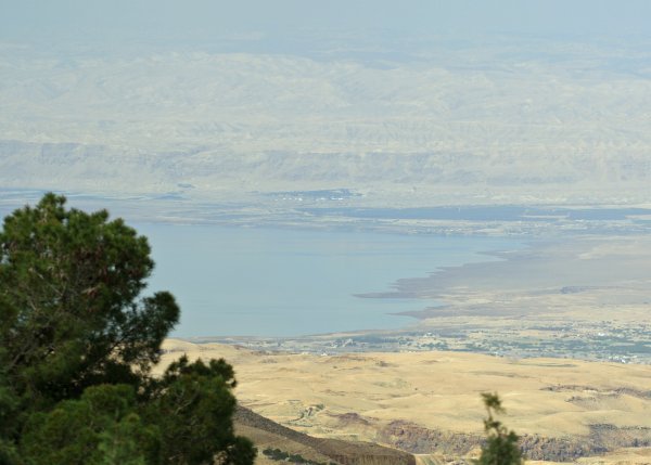 First Glimpse of the Dead Sea