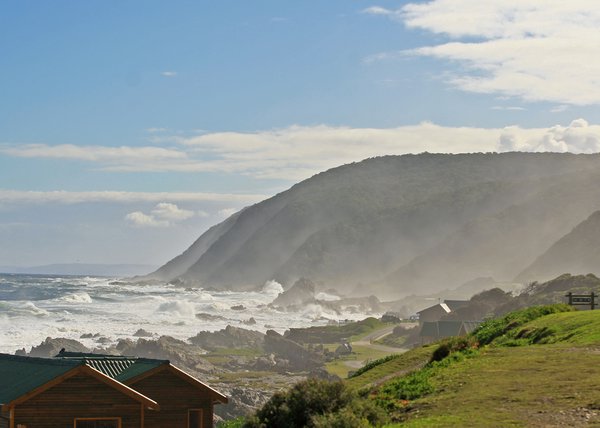 View from Storms River to the Camp Site