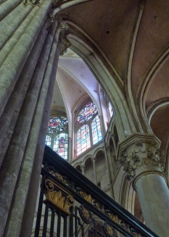 Inside Auxerre Cathedral