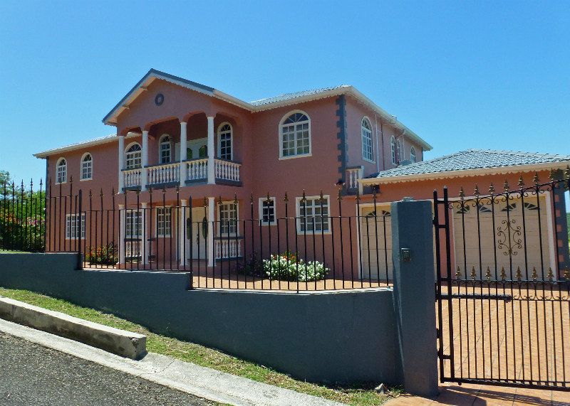 One of the beautiful homes in Cap Estate