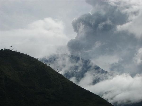 Volcano in Baños
