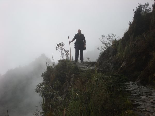 Chris on the Inka Trail