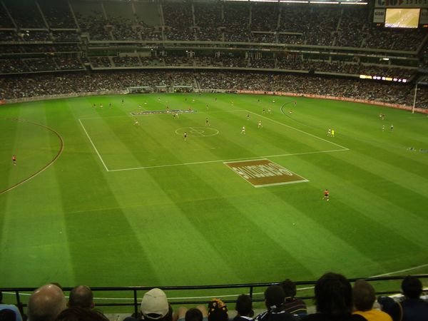 Footie at the MCG