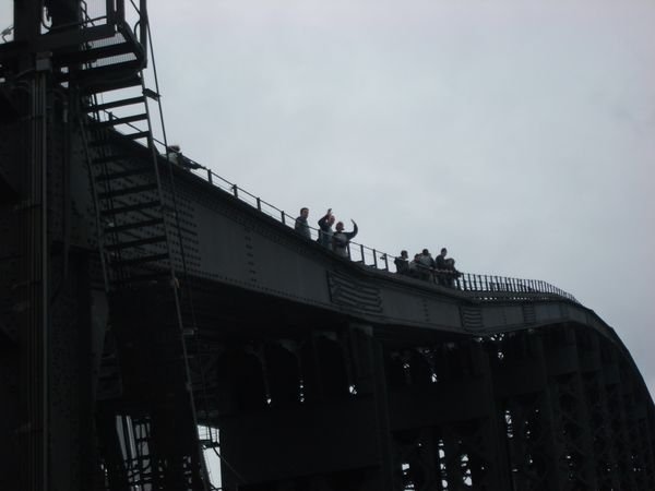 Me and Miles on the Bridge Climb