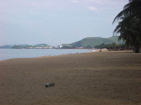 The beach at Nha Trang