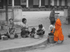 Collecting Alms