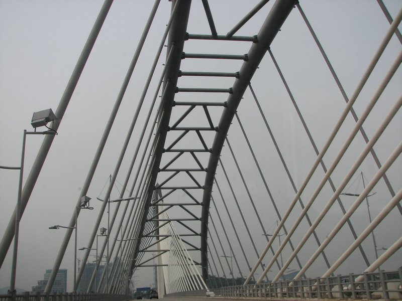 the Bridge going the to the Government Complex