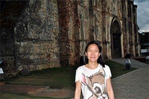 at Paoay Church