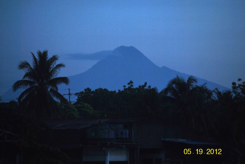 View of Mt. Apo from Gensan