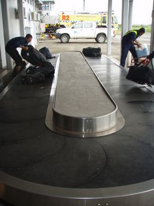 Luggae carousel at Suva Airport